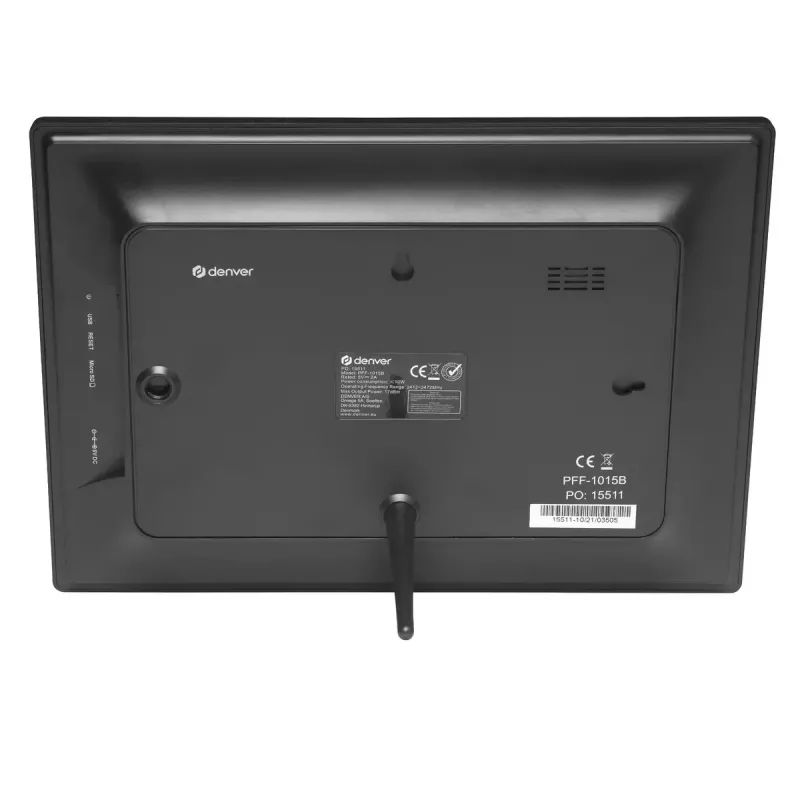 Digitālais foto rāmis Denver PFF-1015B 10,1 collu skārienekrāns Wi-Fi 16GB
