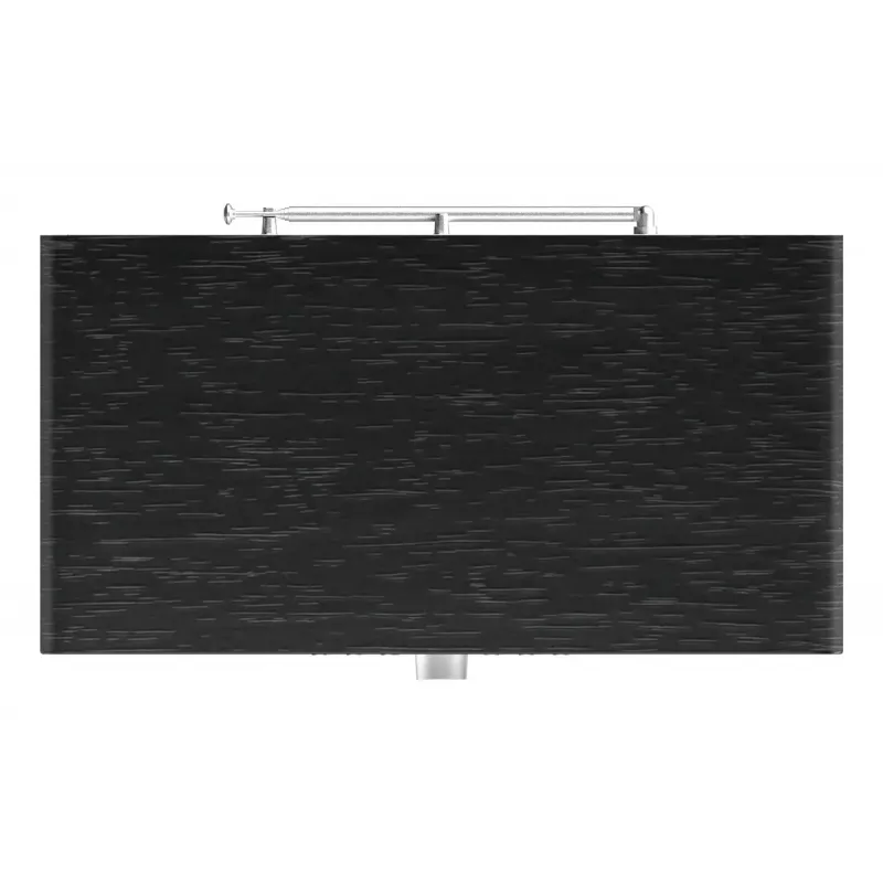 Pārnēsājams radio Panasonic RF-D40EG-K — Digitālais uztvērējs, FM 87,5–108 MHz, 6 W RMS, LCD 2,4 collas, Wi‑Fi/Wi‑Fi 4, Ārējā antena, Melns