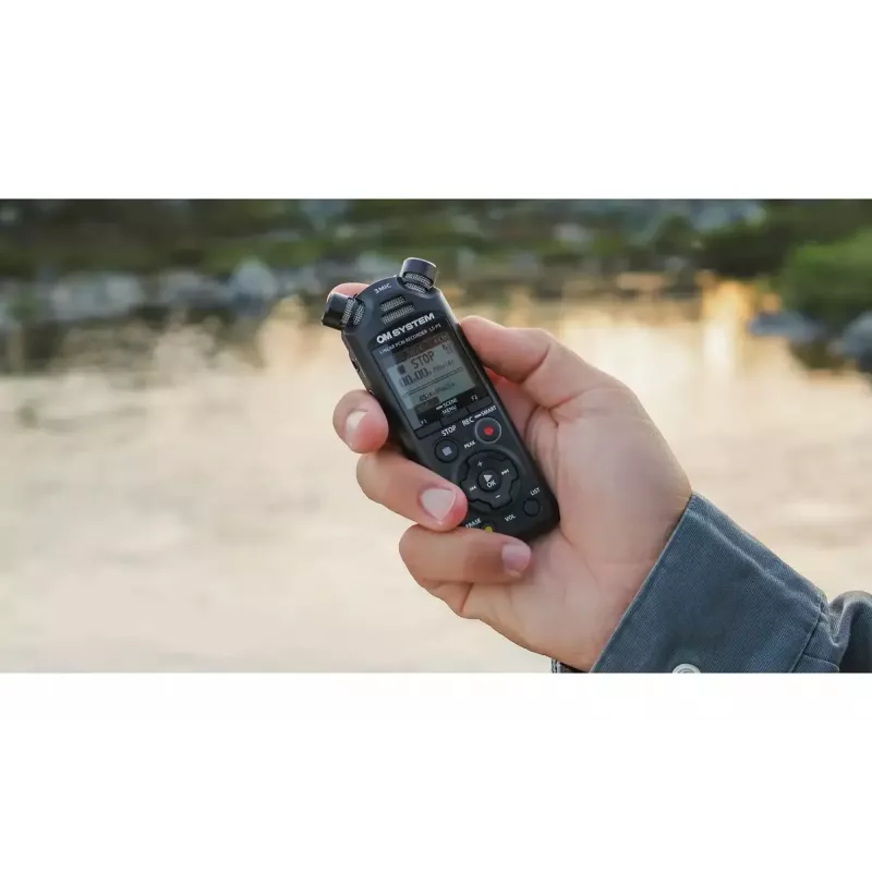 Diktofons OLYMPUS LS-P5 komplekts — 24 bitu audio ieraksts, 8 GB iekšējā atmiņa