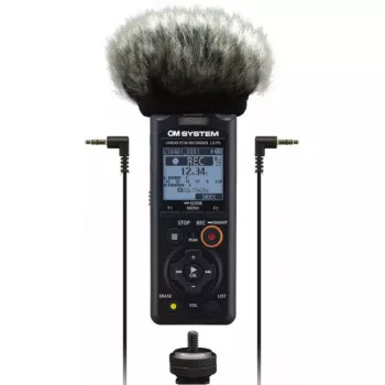 Diktofons OLYMPUS LS-P5 komplekts — 24 bitu audio ieraksts, 8 GB iekšējā atmiņa