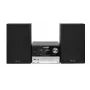 Grundig CMS 3000 BT DAB+ mājas audio mikrosistēma 30 W melna, sudrabota