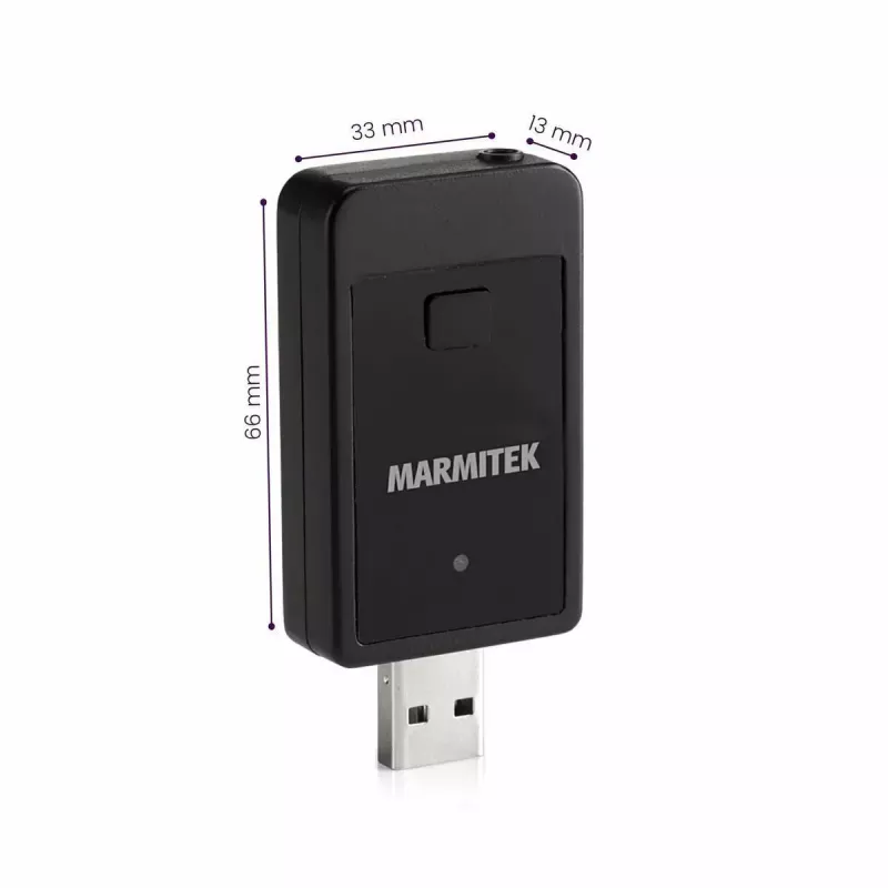Audio kabelis Marmitek BoomBoom 50 3,5 mm 30 m Melns