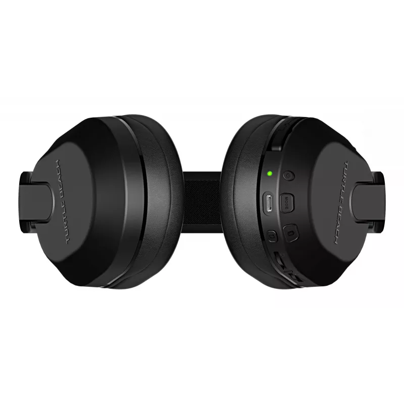 Turtle Beach Stealth 500 Melns PC bezvadu spēļu austiņas ar līdz 40 st. akumulatora darbības laiku un Bluetooth — saderīgas ar datoru, PS5, PS4 un mobilajām ierīcēm