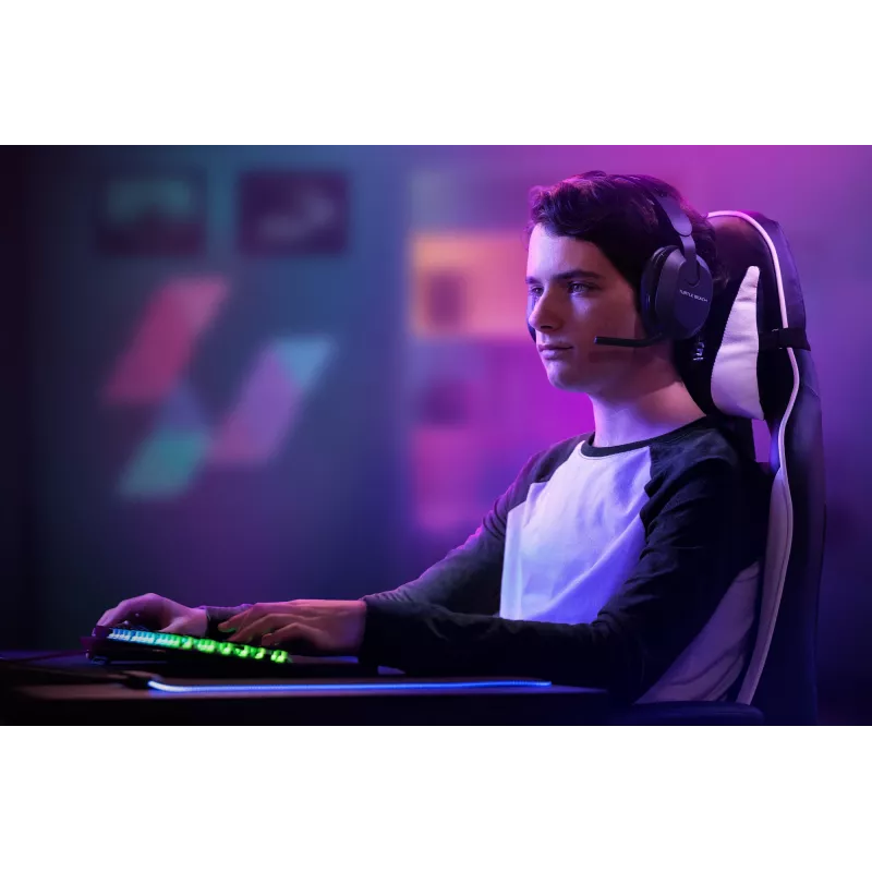Turtle Beach Stealth 500 Melns PC bezvadu spēļu austiņas ar līdz 40 st. akumulatora darbības laiku un Bluetooth — saderīgas ar datoru, PS5, PS4 un mobilajām ierīcēm