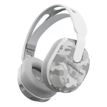 Turtle Beach Stealth 500 Arctic Camo PlayStation bezvadu spēļu austiņas ar līdz 40 stundu akumulatoru un Bluetooth, paredzētas PS5, PS4, PC un mobilajām ierīcēm