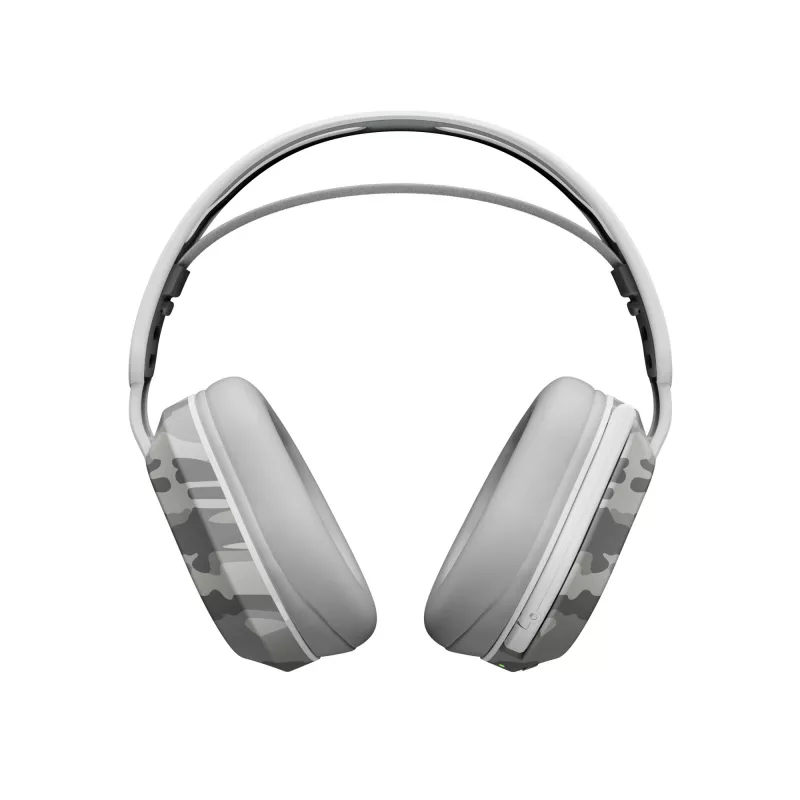 Turtle Beach Stealth 500 Arctic Camo PlayStation bezvadu spēļu austiņas ar līdz 40 stundu akumulatoru un Bluetooth, paredzētas PS5, PS4, PC un mobilajām ierīcēm