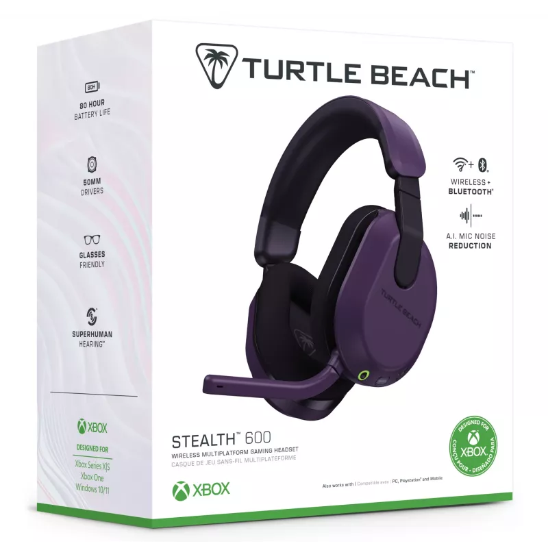 Headset Turtle Beach Stealth 600 XB violeta TBS-2102-45