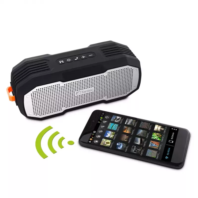Stereo Portable Speaker Fantec Novi T30 Silver