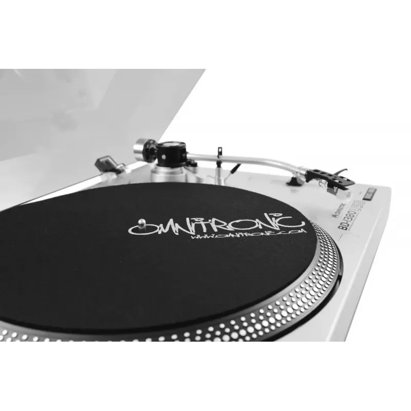 Siksnas piedziņas DJ plašu atskaņotājs Omnitronic 10603043