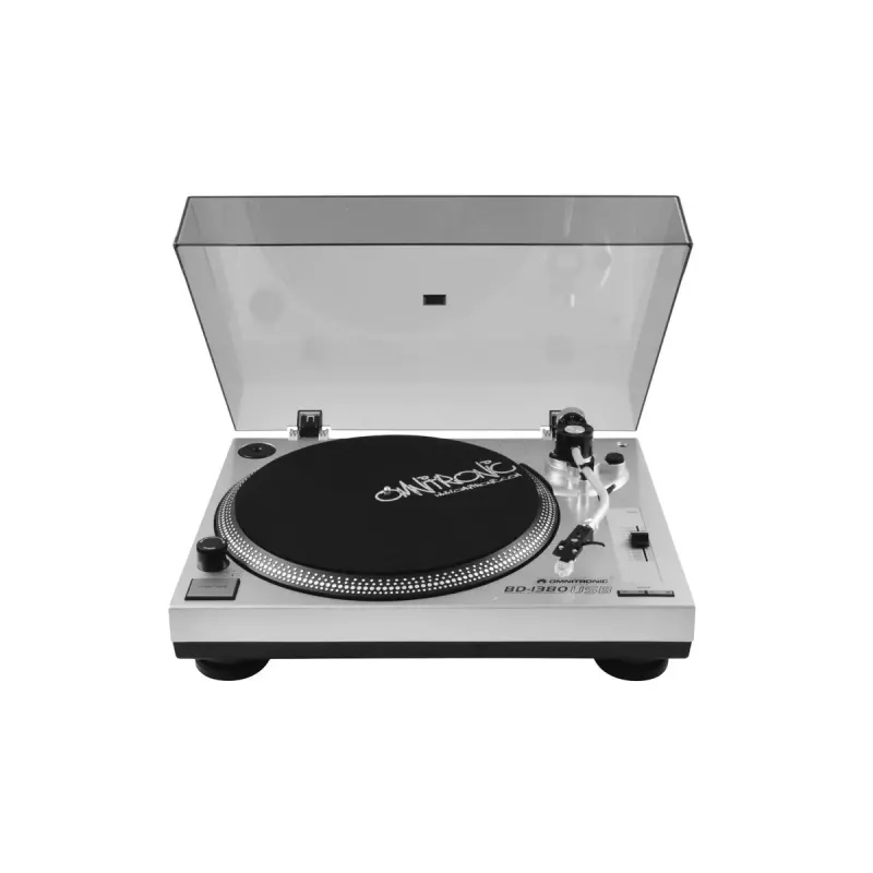 Siksnas piedziņas DJ plašu atskaņotājs Omnitronic 10603043