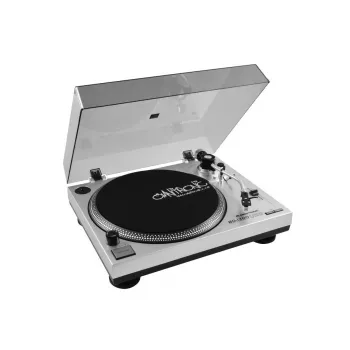 Siksnas piedziņas DJ plašu atskaņotājs Omnitronic 10603043
