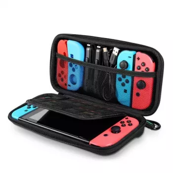 Ugreen 50974 portatīvās spēļu konsoles maciņš Cover Nintendo EVA (Etilēna vinilacetāts), Oksforda, Velvet pelēks
