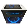 PC korpuss LC-Power Holo-1_X Midi Tower balts