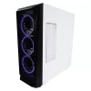 PC korpuss LC-Power Holo-1_X Midi Tower balts