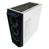 PC korpuss LC-Power Holo-1_X Midi Tower balts