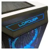 PC korpuss LC-Power Holo-1_X Midi Tower balts