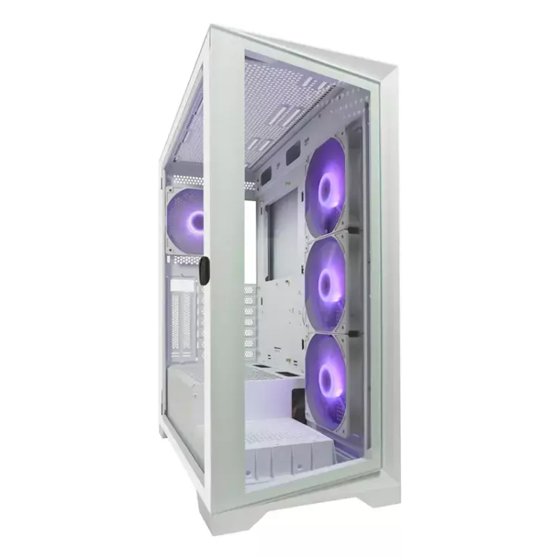 PC korpuss LC-Power LC-7041B-ON Midi Tower balts