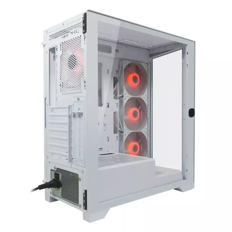 PC korpuss LC-Power LC-7041B-ON Midi Tower balts