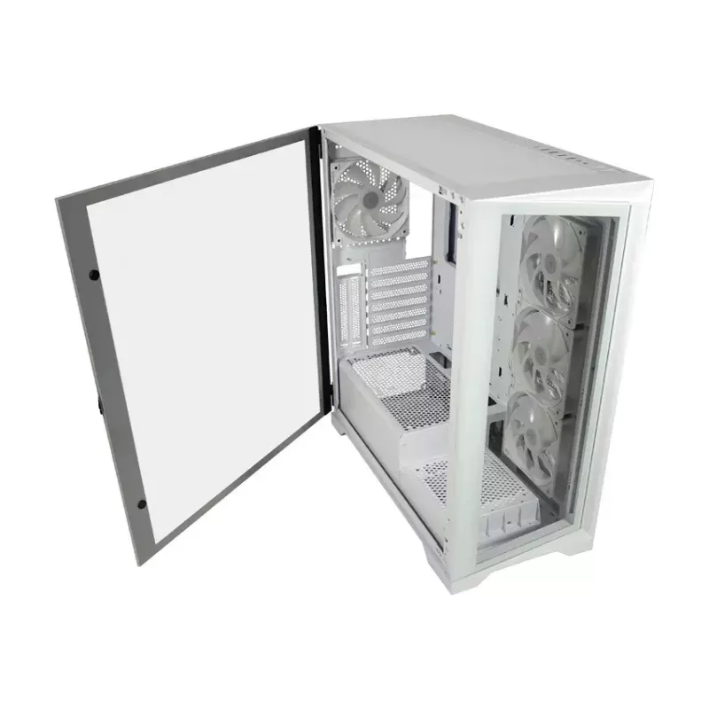 PC korpuss LC-Power LC-7041B-ON Midi Tower balts