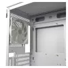 PC korpuss LC-Power LC-7041B-ON Midi Tower balts