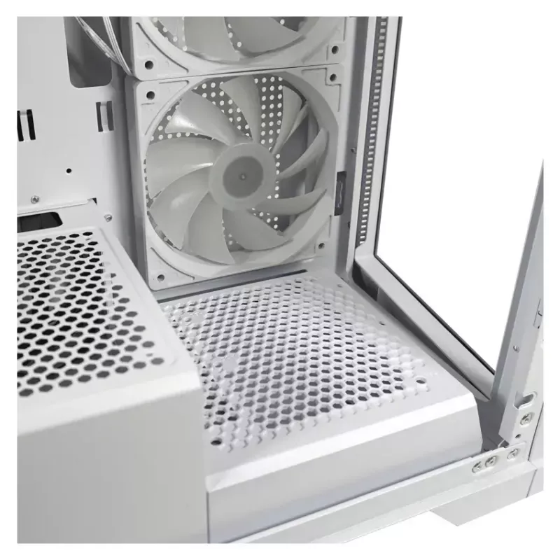 PC korpuss LC-Power LC-7041B-ON Midi Tower balts