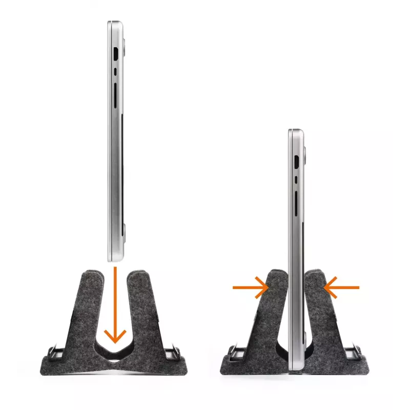 Klēpjdatora statīvs Durable Effect 43,2 cm antracīts metāls plastmasa