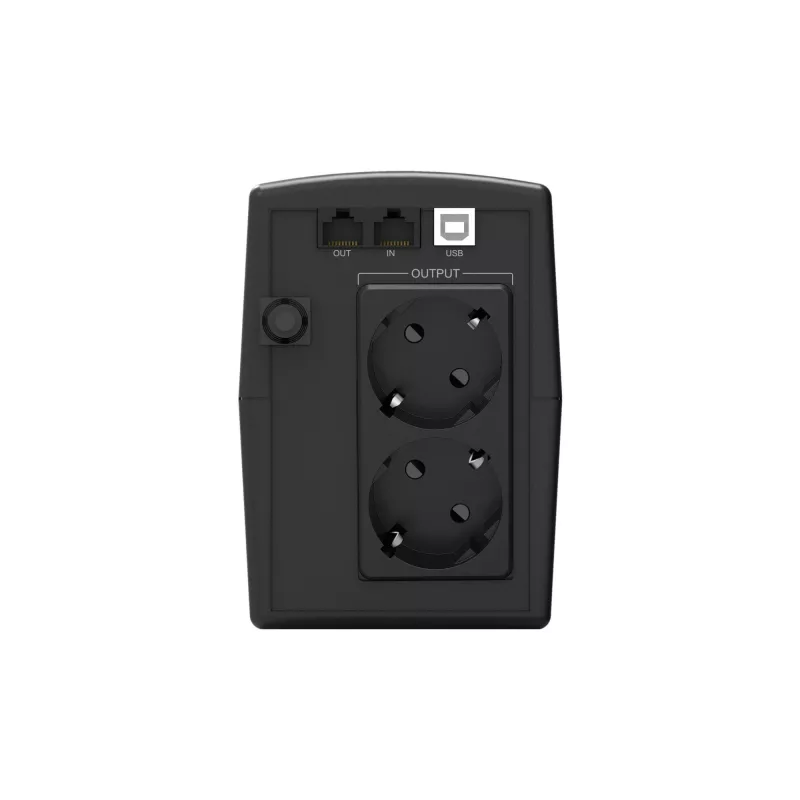 Conceptronic ZEUS 650VA 360W UPS, schuko kontaktligzda, Line-Interactive, 0,65 kVA, 360 W, 220 V, 240 V, 220 V