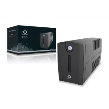 Conceptronic ZEUS 850VA 480W UPS, schuko kontaktligzda, Line-Interactive, 0,85 kVA, 480 W, 220 V, 240 V, 220 V