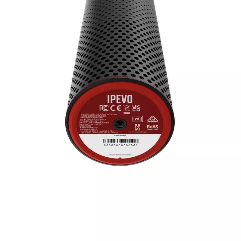 IPEVO TOTEM 360 konferences kamera un skaļrunis 360° ieskaujošai pieredzei