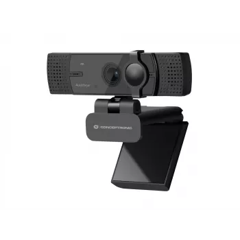 Conceptronic AMDIS08B tīmekļa kamera 15,9 MP 3840 x 2160 pikseļi USB 2.0 Melna