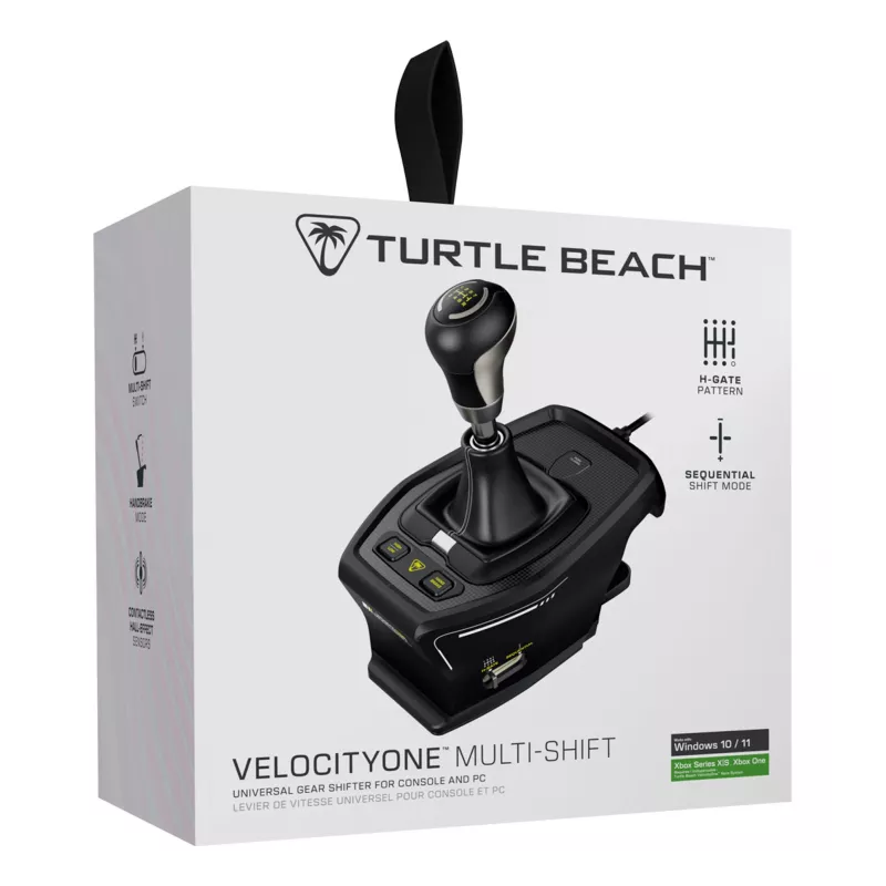 Turtle Beach VelocityOne Multi-Shift pārslēgs TBS-0001-05 — saderīgs ar lidojumu un sacīkšu vadības ierīcēm