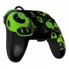 Gamepad PDP REMATCH Wired Controller 1-Up Glow in the Dark priekš Nintendo Switch, USB, 3m kabelis, D-pad, Home poga, melns/zaļš