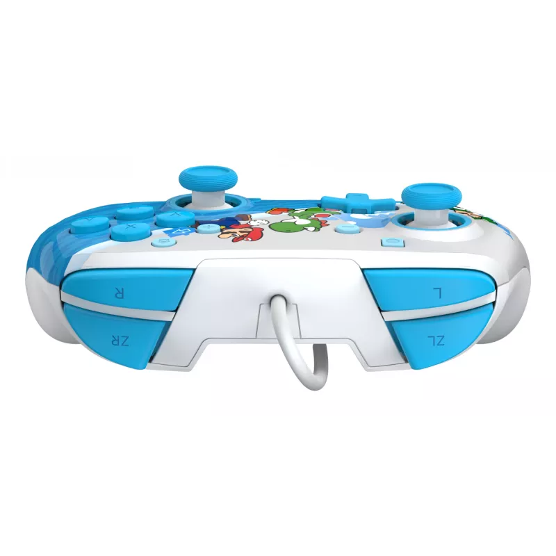Gamepad PDP Mario Escape REMATCH priekš Nintendo Switch — vadu USB, D-pad, Sākuma poga, Daudzkrāsains