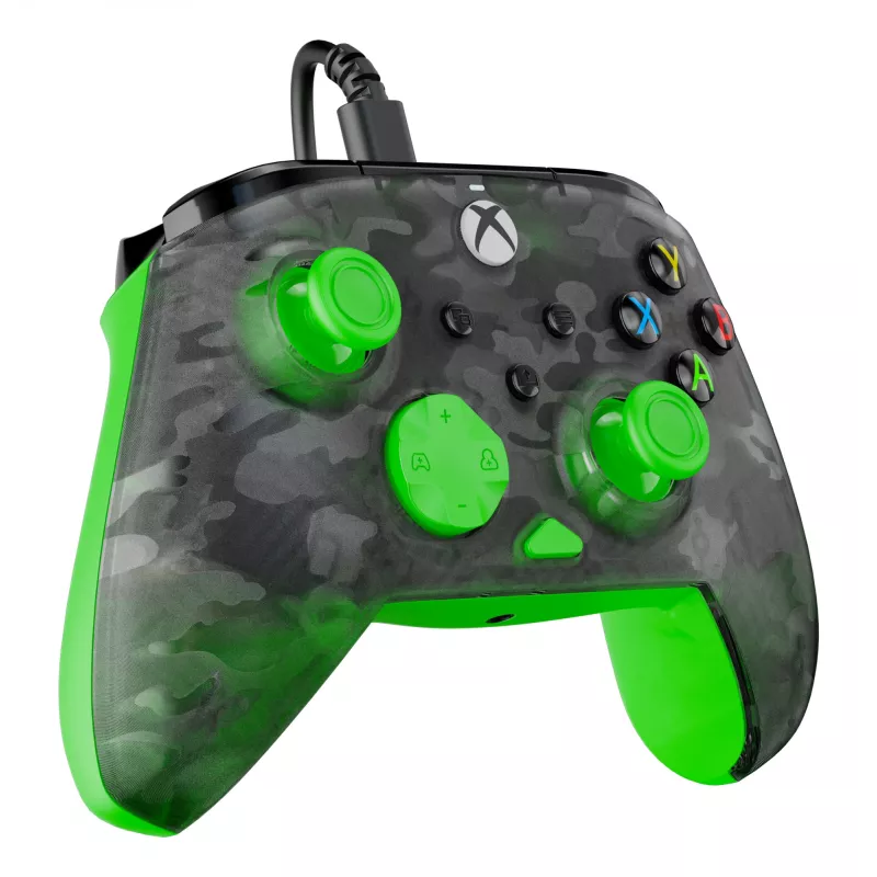 Spēļu kontrolieris Turtle Beach Rematch Core melns zaļš pelēks USB vadu