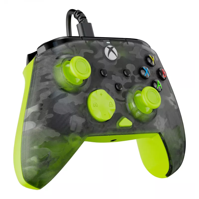 Spēļu kontrolieris Turtle Beach Rematch Core melns pelēks dzeltens USB vadu