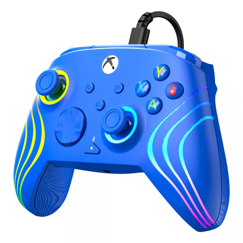 Spēļu kontrolieris Turtle Beach Afterglow Wave Blue USB PC Xbox Series S X