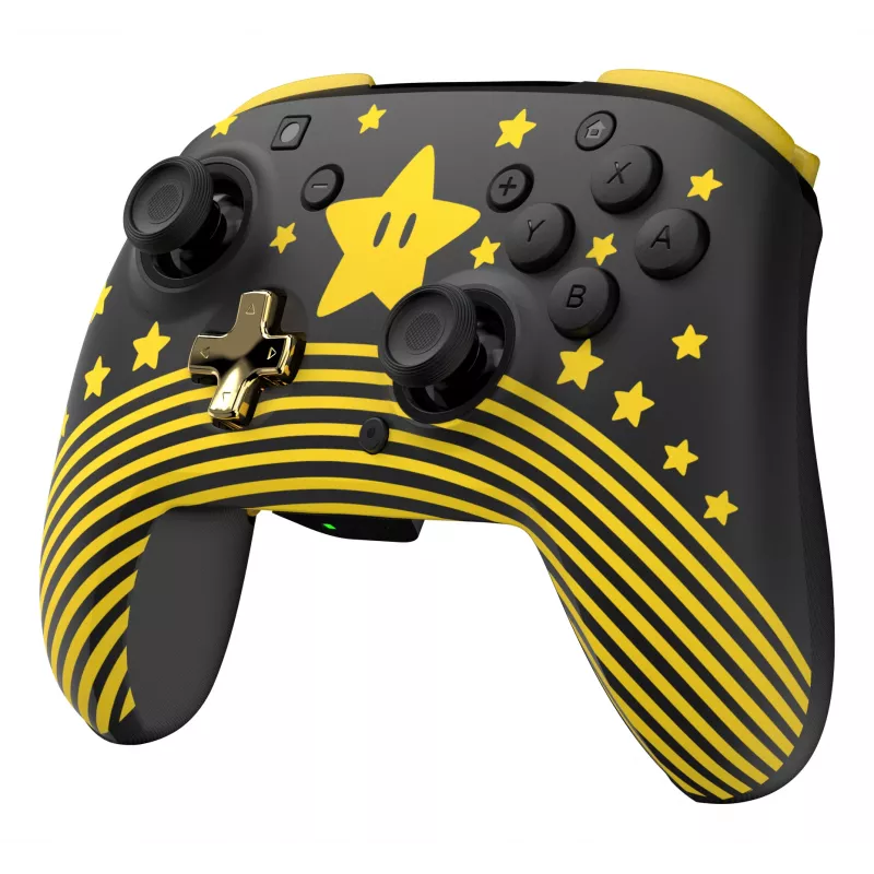 Spēļu kontrolieris Turtle Beach Rematch Melns Zelts Dzeltens Bluetooth Nintendo Switch