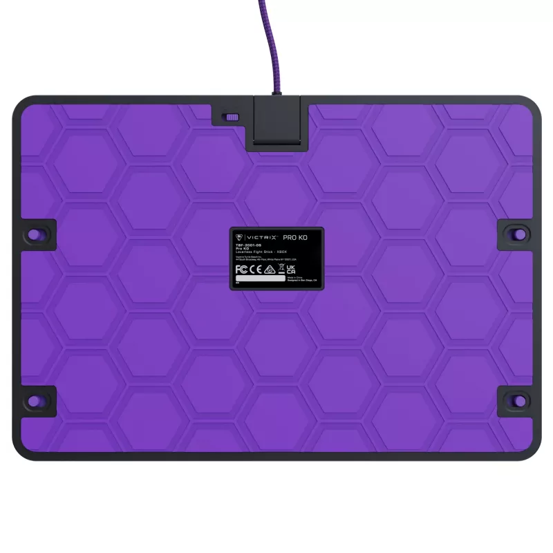 PDP Victrix Pro KO sviras bez cīņas spēļu kontrolieris Pelēks USB Fightstick PC, Xbox Series S, Xbox Series X