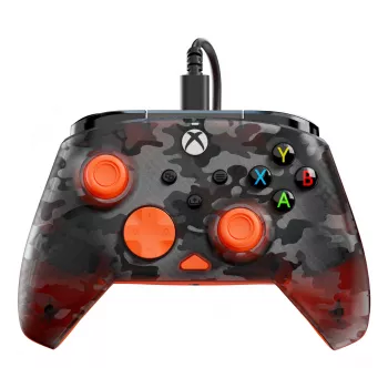 Spēļu kontrolieris Turtle Beach Rematch Core melns pelēks oranžs USB vadu