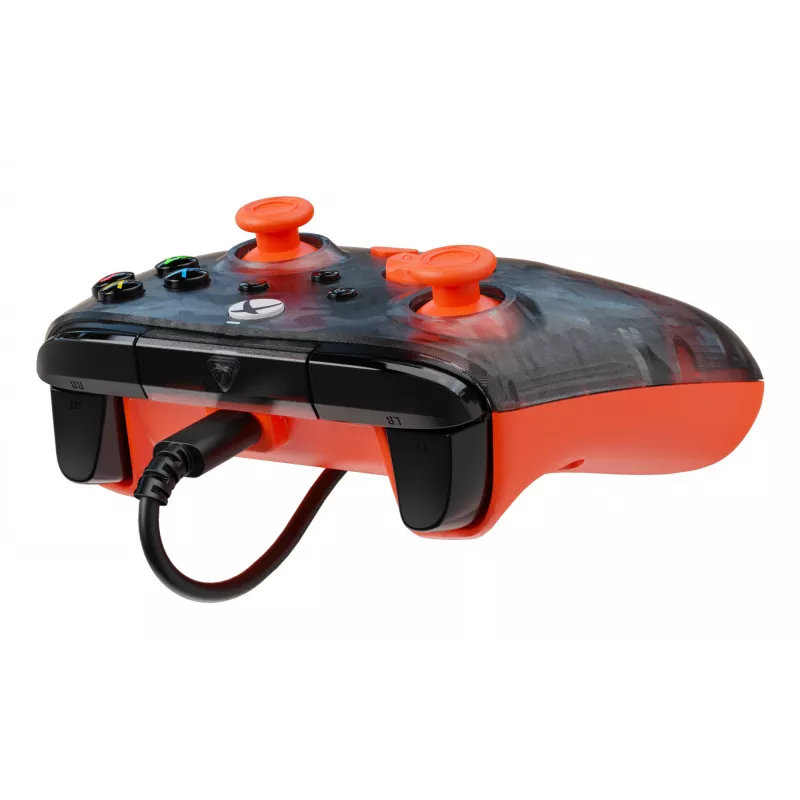 Spēļu kontrolieris Turtle Beach Rematch Core melns pelēks oranžs USB vadu
