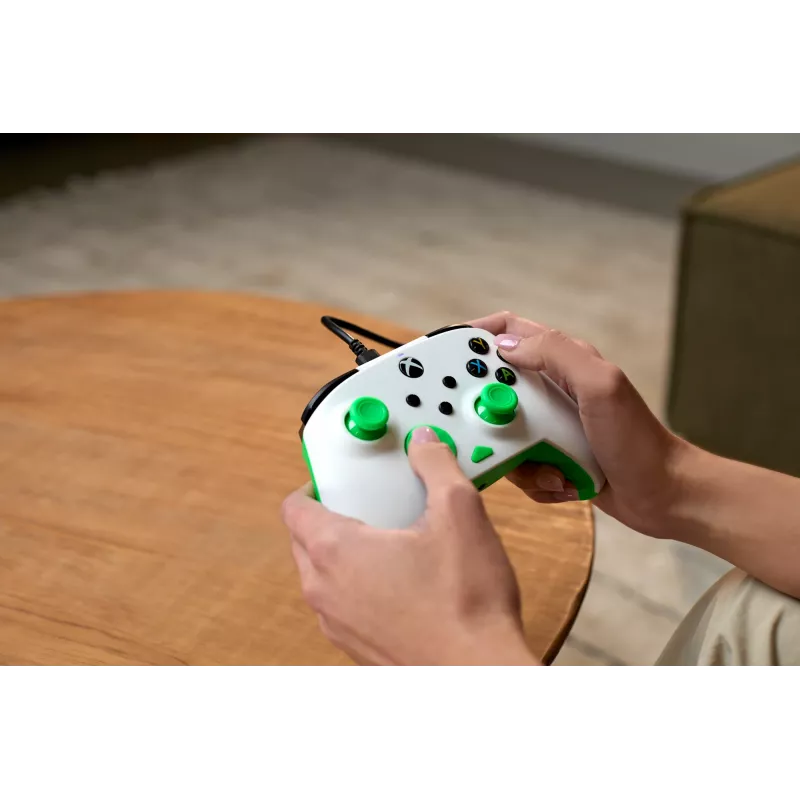 Spēļu kontrolieris Turtle Beach Rematch Core zaļš balts USB PC Xbox Series
