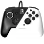 Gamepad PDP Faceoff Deluxe+ Audio Wired Controller Melns & balta