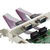 Conceptronic PCI Express karte ar 1 paralēlo un 2 seriālajiem portiem