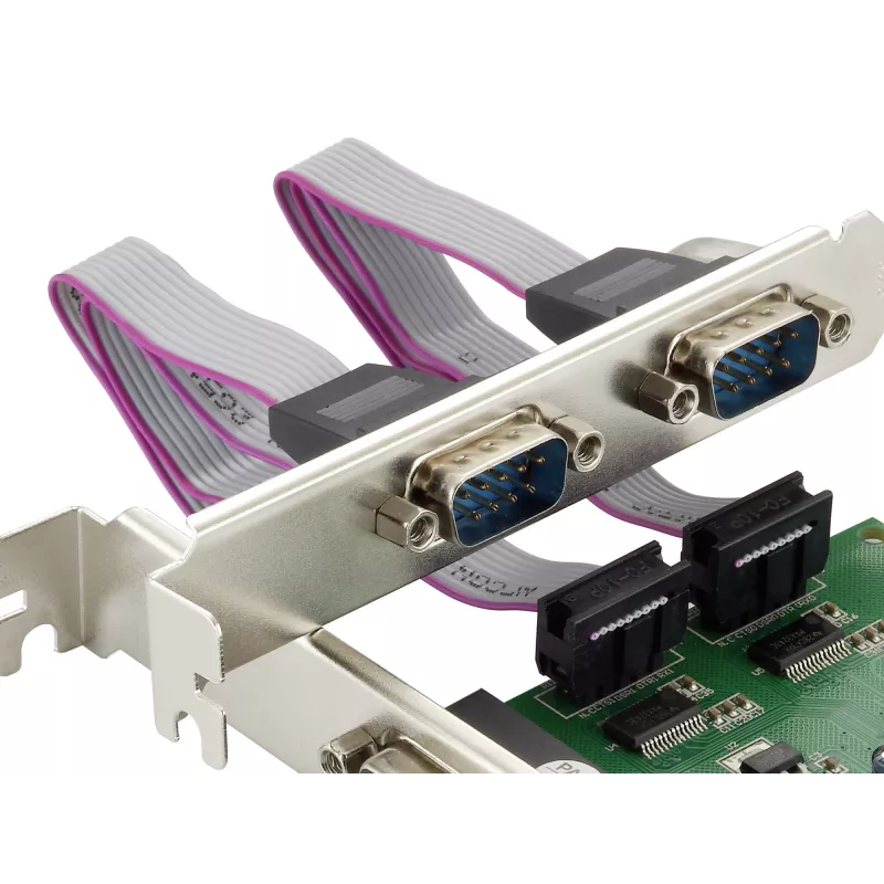 Conceptronic PCI Express karte ar 1 paralēlo un 2 seriālajiem portiem
