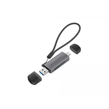 Conceptronic BIAN05G 2-in-1 USB 3.0 Dual Plug karšu lasītājs, SD/MicroSD 3.0, UHS-I