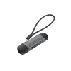 Conceptronic BIAN05G 2-in-1 USB 3.0 Dual Plug karšu lasītājs, SD/MicroSD 3.0, UHS-I