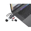 Conceptronic BIAN05G 2-in-1 USB 3.0 Dual Plug karšu lasītājs, SD/MicroSD 3.0, UHS-I
