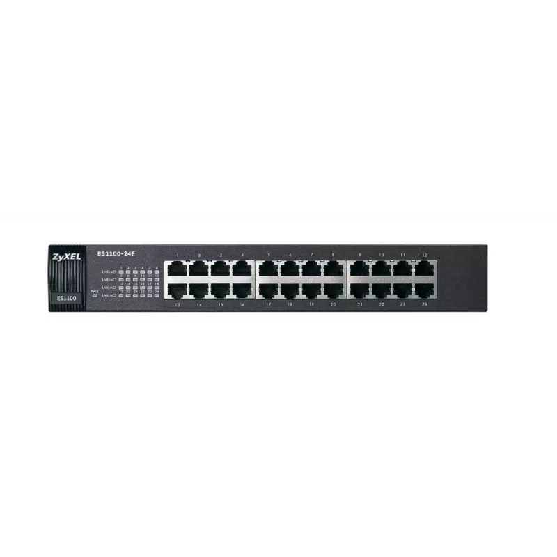 Nepārvaldāms slēdzis Zyxel ES1100-24E 24 RJ-45 porti 4,8 Gbit/s