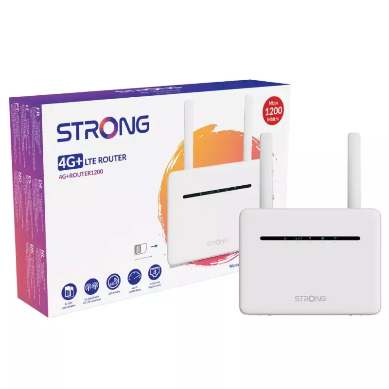 Mobilā tīkla maršrutētājs Strong 4G+ROUTER1200 Wi-Fi 5 802.11ac