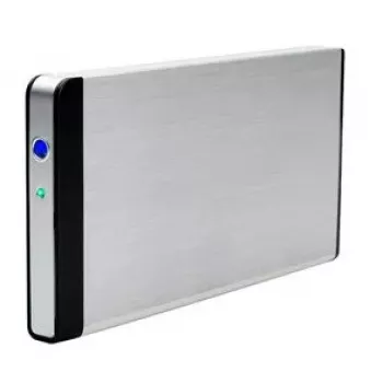 HDD korpuss Fantec FB-C25US2 Sudraba 2.5 collu USB barots